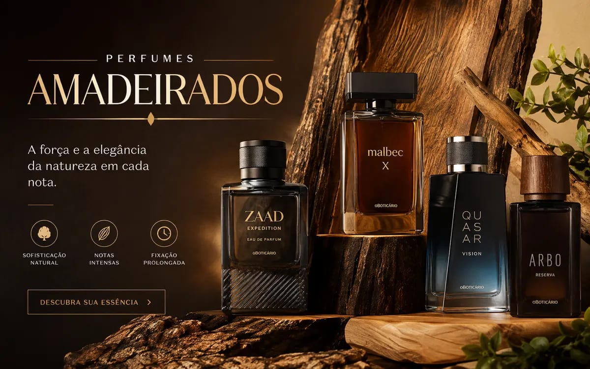 Amadeirados — categoria de perfumes